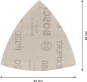 Bosch EXPERT Netzschleifblatt 2608900723 
