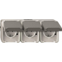 Merten SCHUKO-Dreifach-     MEG2391-8029 