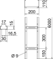 OBO LG 112 VS 6 FT Kabelleiter gelocht m 