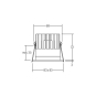 Brumberg LED-Einbauleuchte      12036183 