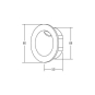 BRUM LED-Wandeinbaul.           10057173 