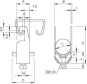 OBO 2056U 64 FT Bügelschelle 58-64mm St 