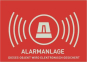 ABUS Warnaufkleber Alarm -D-      AU1323 