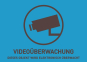 ABUS Warnaufkleber Video -D-      AU1321 
