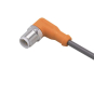 IFM Kabelstecker abgewinkelt M12  EVC08A 