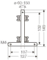 Hensel Mastbefestigung           KV MB 6 