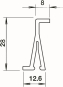 OBO 2371 40 Trennwand 40x2000mm PVC 