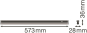 LEDV LINEAR LED 8W 800lm 3000K L=600mm 