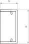 OBO WDK HE10030RW Endstück 10x30mm PVC 