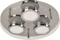 Lightme CHROMIA 3-flammig rund   LM85623 