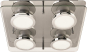 Lightme CHROMIA 4-flammig eckig  LM85624 