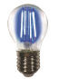 LIGHTME LED-Tropfenlampe 4W blau LM85315 