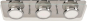 Lightme CHROMIA 3-flammig m.GU10 LM85622 