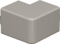 OBO WDK HA40040GR Außeneckhaube 40x40mm 