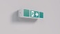 RP-Technik RZ-Leuchte Wand EB  KWIW413WL 