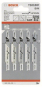 Bosch 5Stichsägeblatt T101BIF 2608636431 
