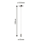 Paulmann Larus Pendelleuchte IP44  79753 