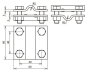 DEHN Kreuzstück      KS8.108.10FL30STTZN 