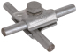 DEHN MV-Klemme Rd10mm St/tZn      391550 