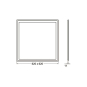 Brumberg LED-Panel 620 x 620    32058074 