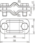 DEHN Trennklemme 8-10/8-10mm      459020 