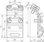 DEHN Dachrinnenklemme             338009 