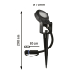 Paulmann Outdoor Plug & Shine Spot 94728 