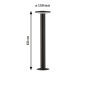 Paulmann Outdoor 230V Poller Plate 94755 