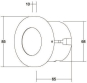 BRUM Orientierungsleuchte LED-   R3941WW 