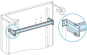 GS Geräteschiene, einstellbar, für  3002 