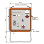 Walther Verteilerschrank 44kVA  WV0364R1 
