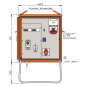 Walther Verteilerschrank 44kVA  WV0365R1 