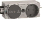 Hager Steckdose+Feinschutz    GS12009011 