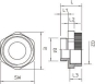 OBO 107 E M 32-40 PA Erweiterung M-M 