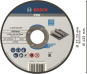 Bosch Trennscheibe gerade     2608603166 