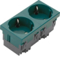 Hager Steckdose 2fach 33° 16A ESR2336029 