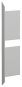 Hager Endstück Stahlbl.  BKIS121306DVERZ 
