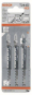Bosch 3Stichsägeblatt T244D   2608630879 