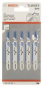 Bosch 5Stichsägeblatt T118GFS 2608636496 