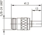 TEGA N-Kabelbuchse Cr/Cr     J01021B0117 