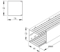 Kleinhuis VKD-Kanal 75X75        VKD7575 
