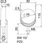 OBO BS-H1-M-76 A2 Bügelschelle 2056 