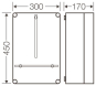 HENS Zählergehäuse                MI2300 