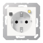 Jung FI-SCHUKO Steckdose 30mA A5520.30WW 