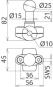 DEHN 725010 KFP25RL10       KFP 25 RL 10 