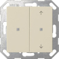 GIRA 517501 Taster Wippe 2fach unbedr./ 