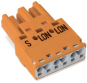 WAGO 770-1353 Stecker,3-polig,Kod. 