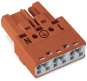 WAGO 770-1313 Stecker,3-polig,Kod. P,rot 