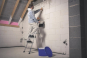 KRAU SECURY Alu-Leiter 4 Stufen   126528 