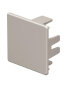 OBO WDK HE40040LGR Endstück 40x40mm PVC 